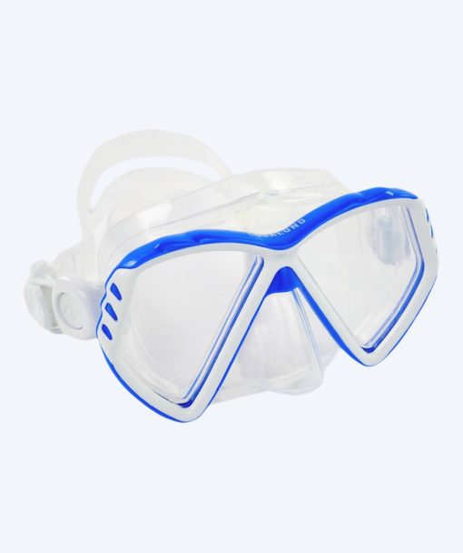 Aqualung dykkermaske til børn - Cub (8-18 år) - Klar/blå