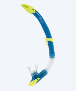Aqualung full-dry snorkel til voksne - Gobi - Petrol/gul
