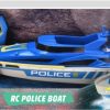 Fjernstyret Båd - Politi - 33 Cm - Dickie Toys